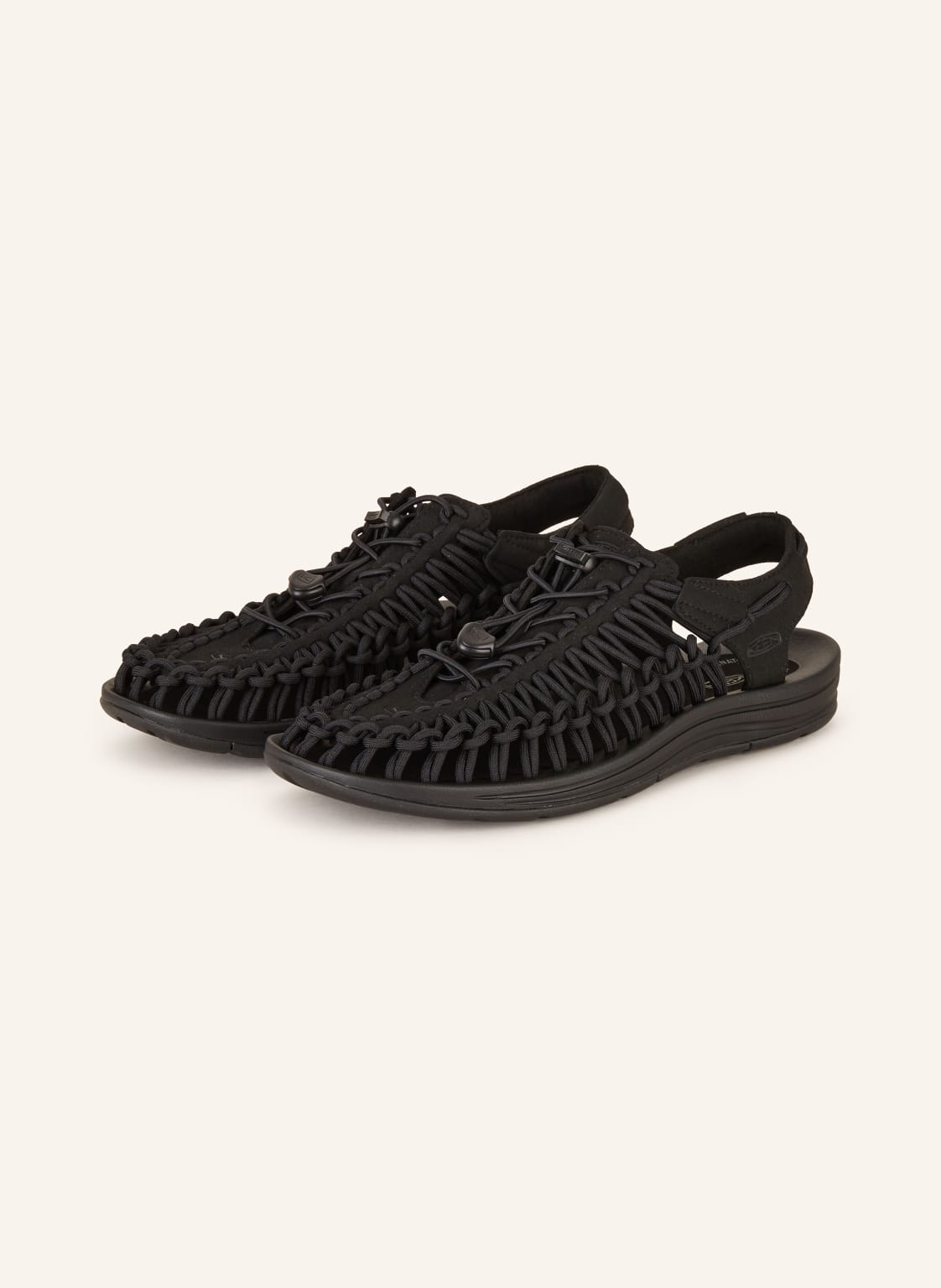 Keen Trekking-Sandalen Uneek schwarz Keen Trekking-Sandalen Uneek schwarz von Keen