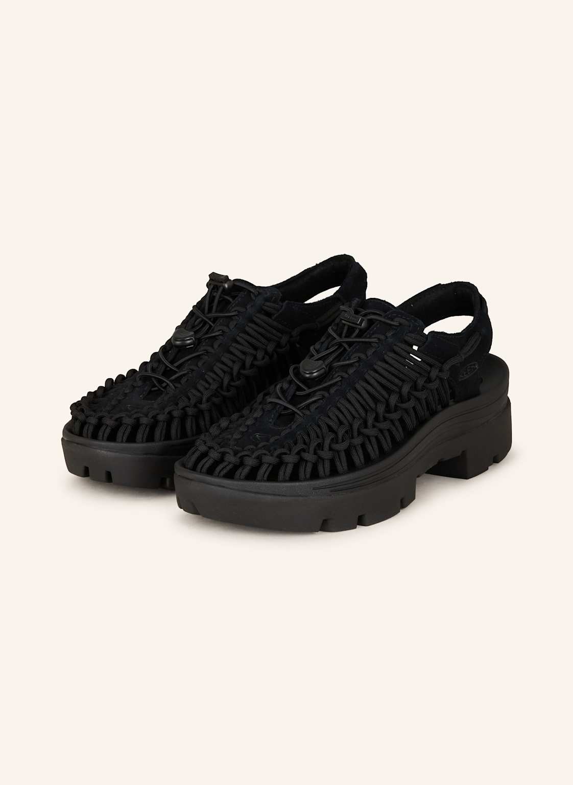 Keen Trekkingsandalen Uneek schwarz Keen Trekkingsandalen Uneek schwarz von Keen