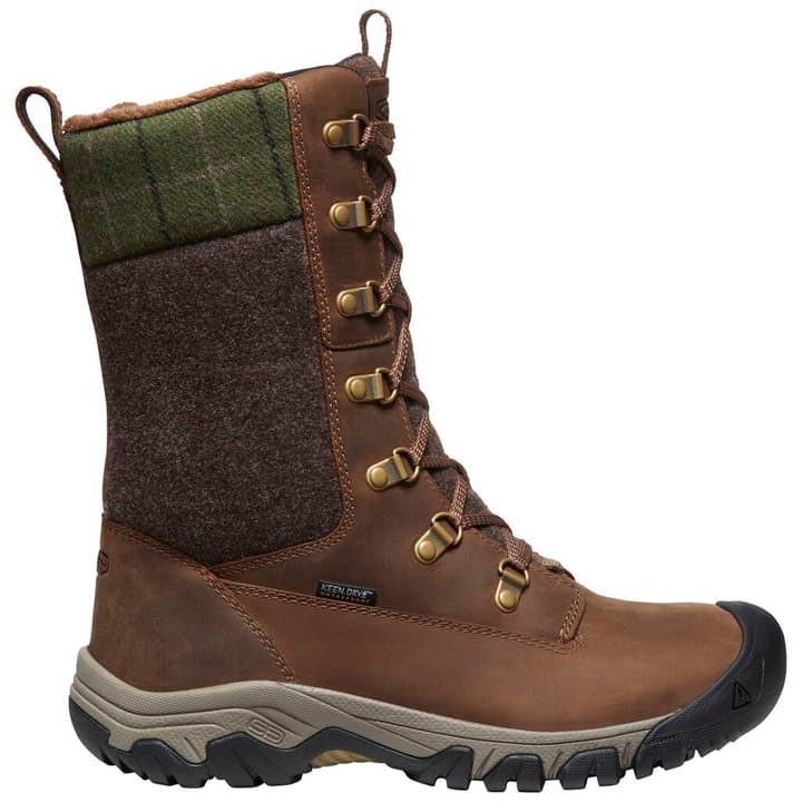 Keen W Greta Tall Boot WP Winterschuhe braun von Keen