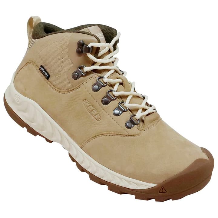 Keen W Nxis Explorer Mid WP Wanderschuhe beige von Keen