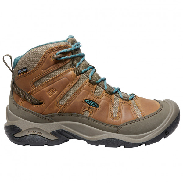 Keen - Women's Circadia Mid WP - Wanderschuhe Gr 10,5 braun von Keen