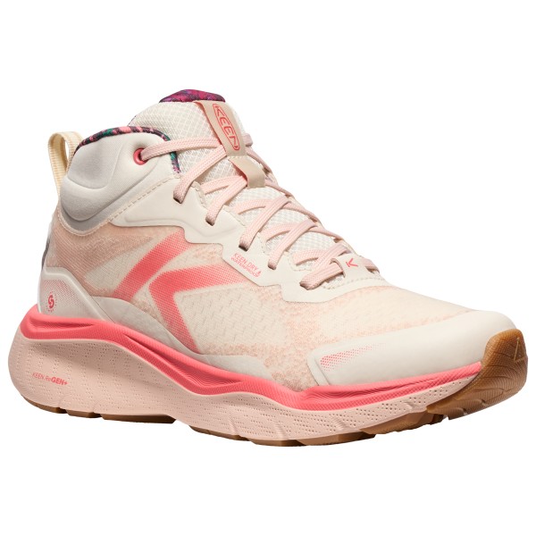 Keen - Women's Leiki Mid WP - Wanderschuhe Gr 6 beige/rosa von Keen