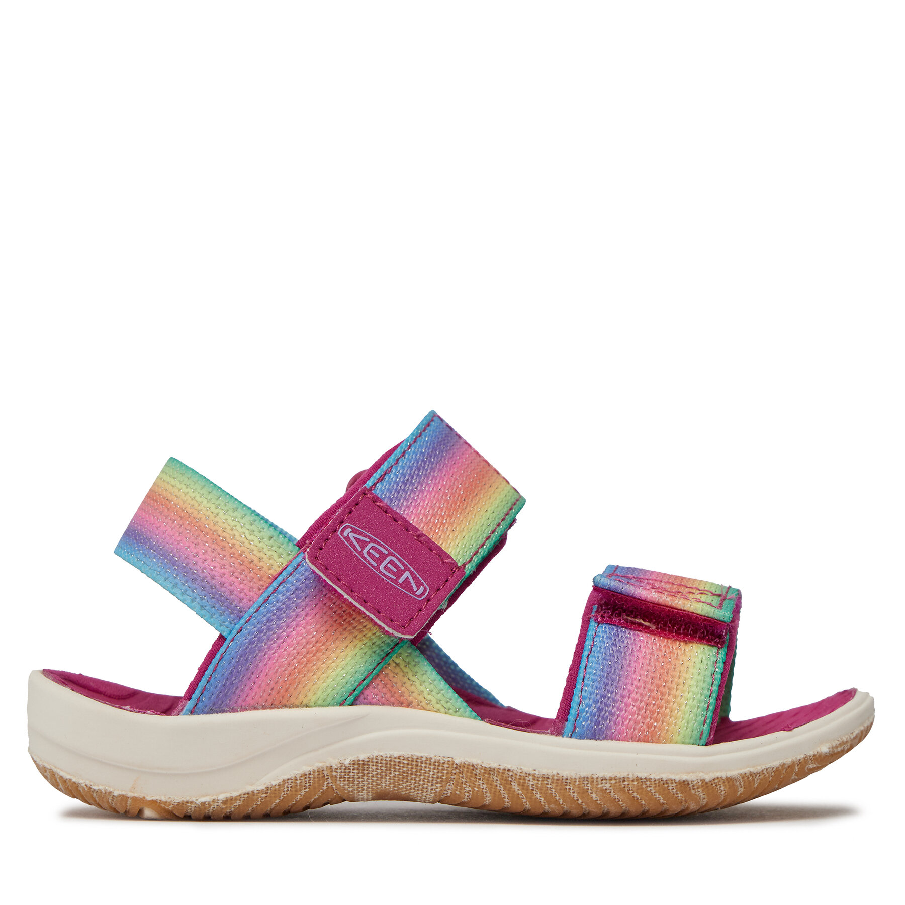 Sandalen Keen Elle Backstrap 1027332 Rainbow/Festival Fuchsia von Keen