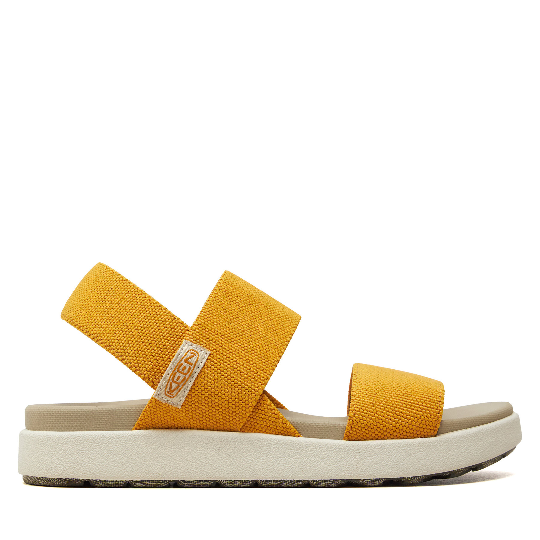 Sandalen Keen Elle Backstrap Sandal 1028539 Yellow/Star White von Keen