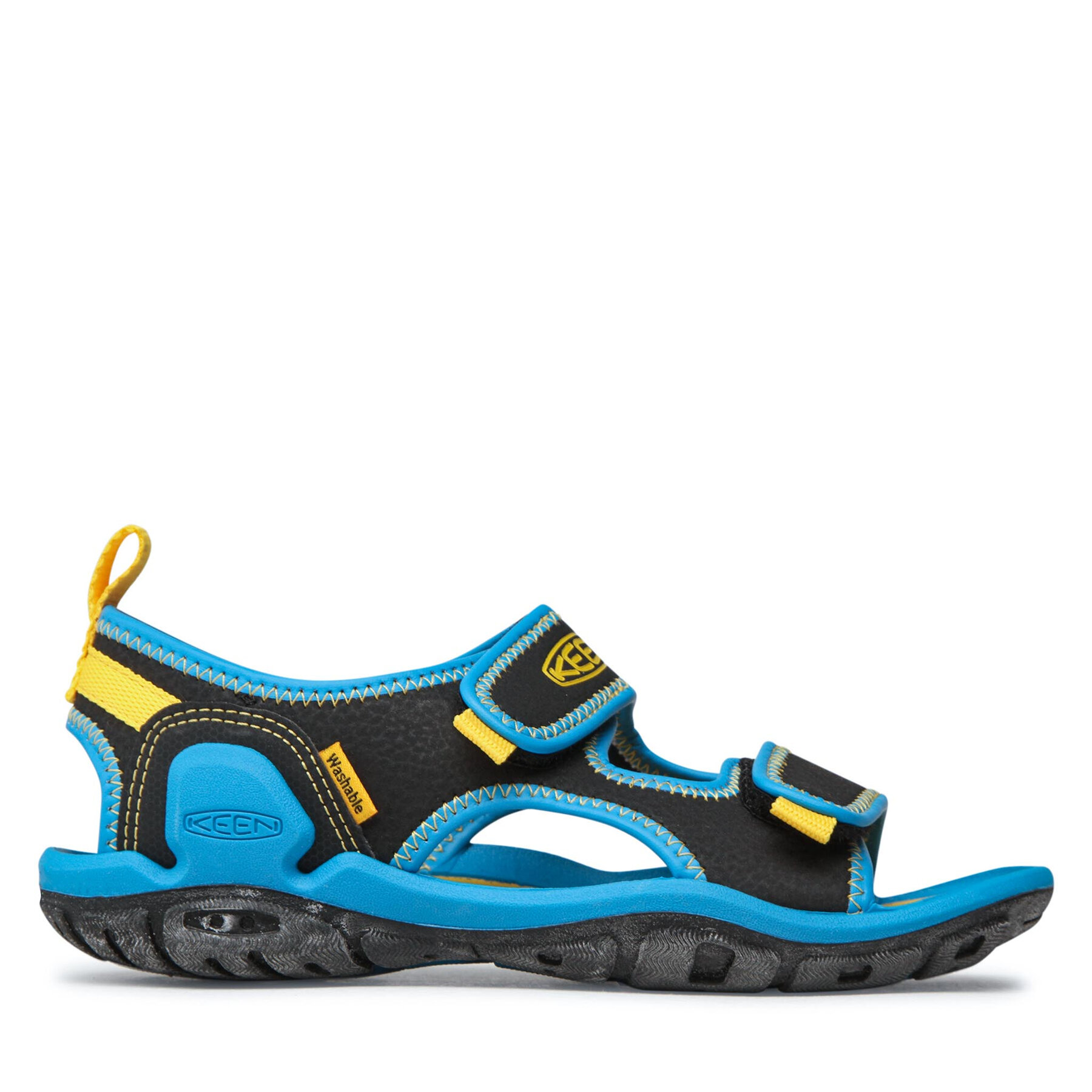 Sandalen Keen Knotch Creek Ot 1025645 Black/Vivid Blue von Keen