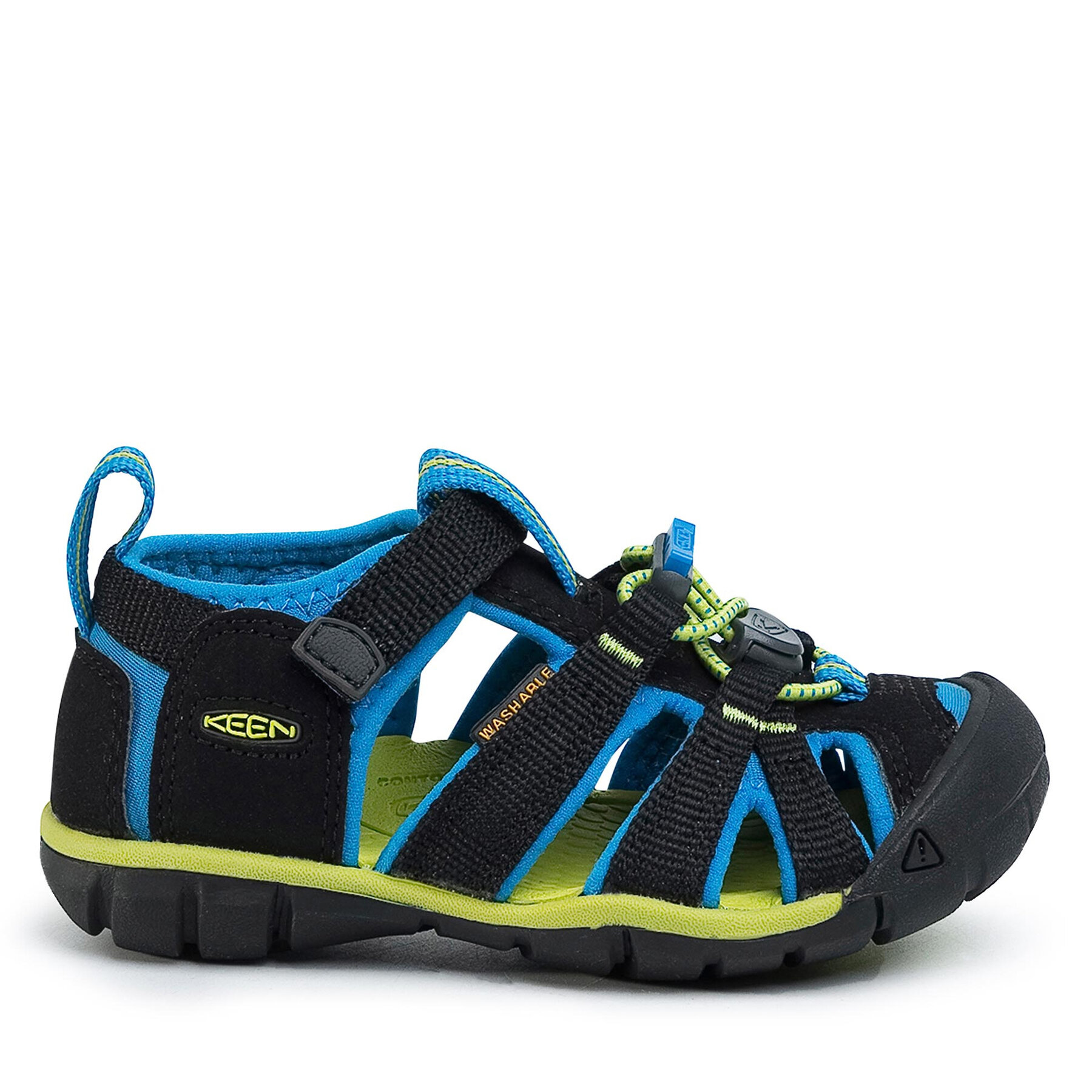 Sandalen Keen Seacamp II Cnx 1022969 Black/Brilliant Blue von Keen