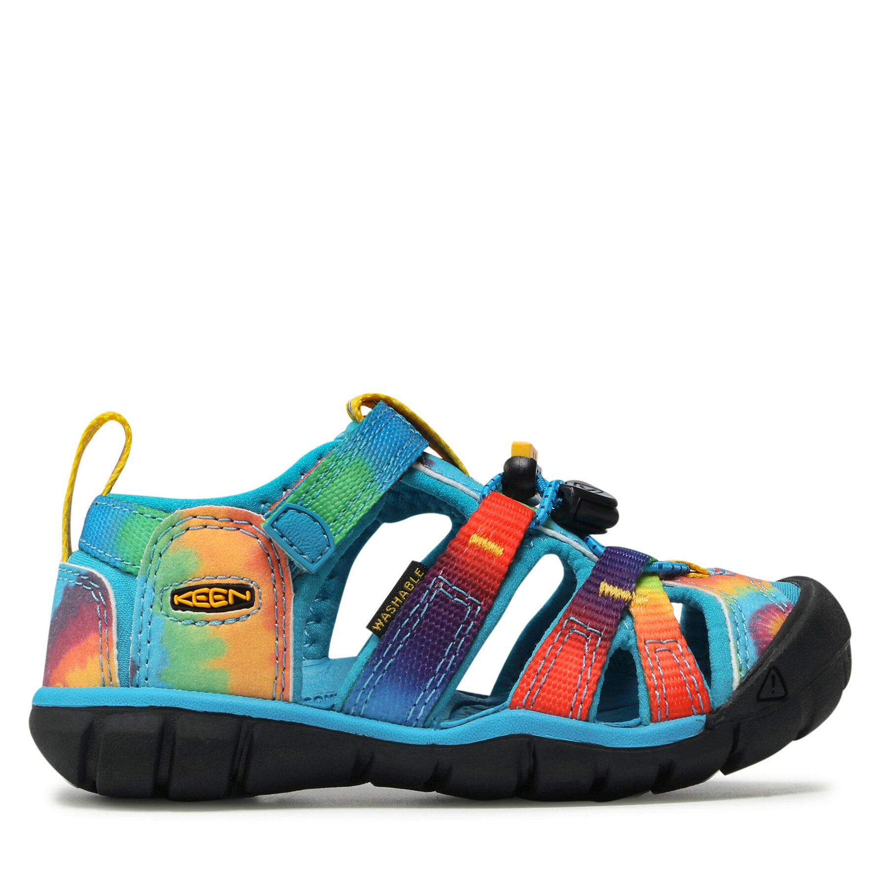 Sandalen Keen Seacamp II Cnx 1025133 Vivid Blue/Original Tie Dye von Keen