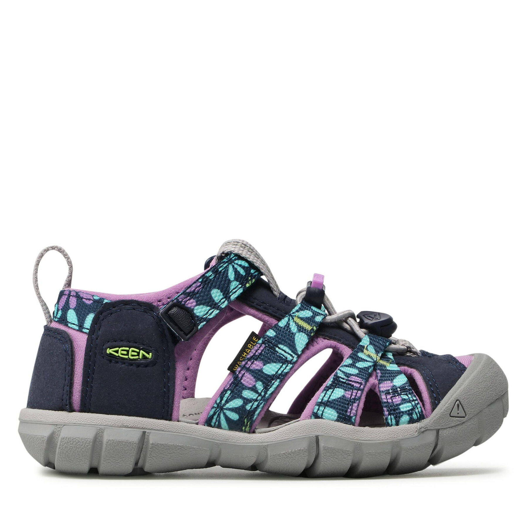 Sandalen Keen Seacamp II Cnx 1025136 Black Iris/African Violet von Keen