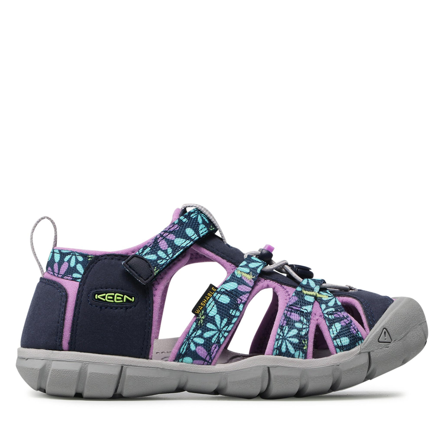 Sandalen Keen Seacamp II Cnx 1025149 Black Iris/African Violet von Keen