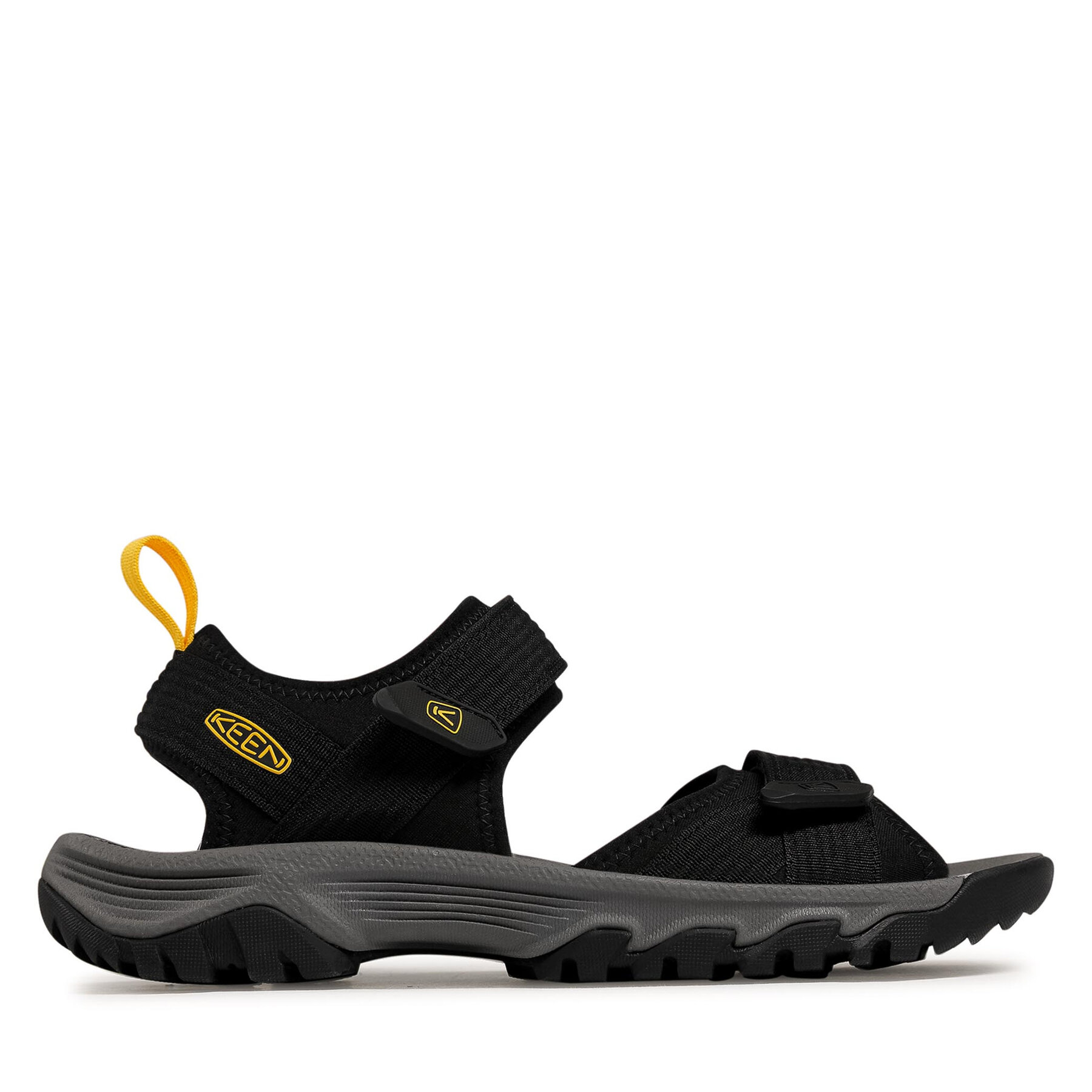 Sandalen Keen Targhee III Open Toe H2 1024865 Black/Yellow von Keen