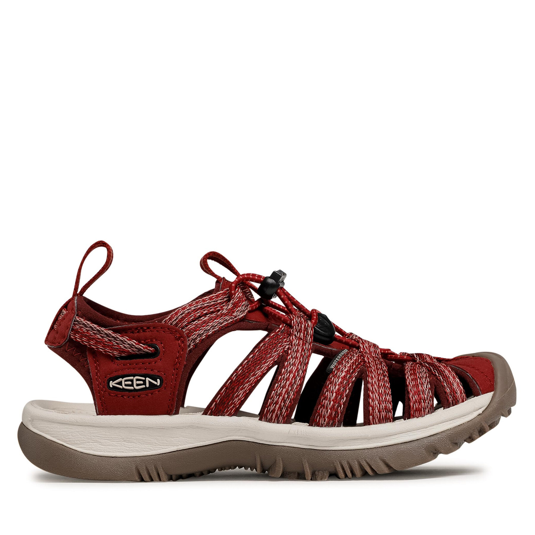 Sandalen Keen Whisper 1025041 Dunkelrot Sandalen Keen Whisper 1025041 Dunkelrot von Keen