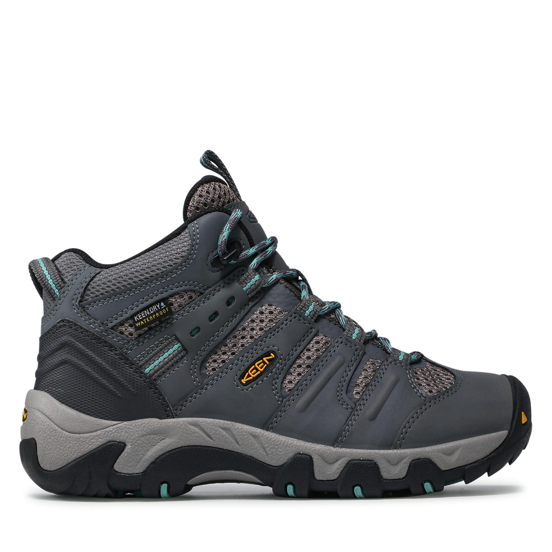 Trekkingschuhe Keen Koven Mid Wp 1020212 Steel Grey/Wasabi von Keen