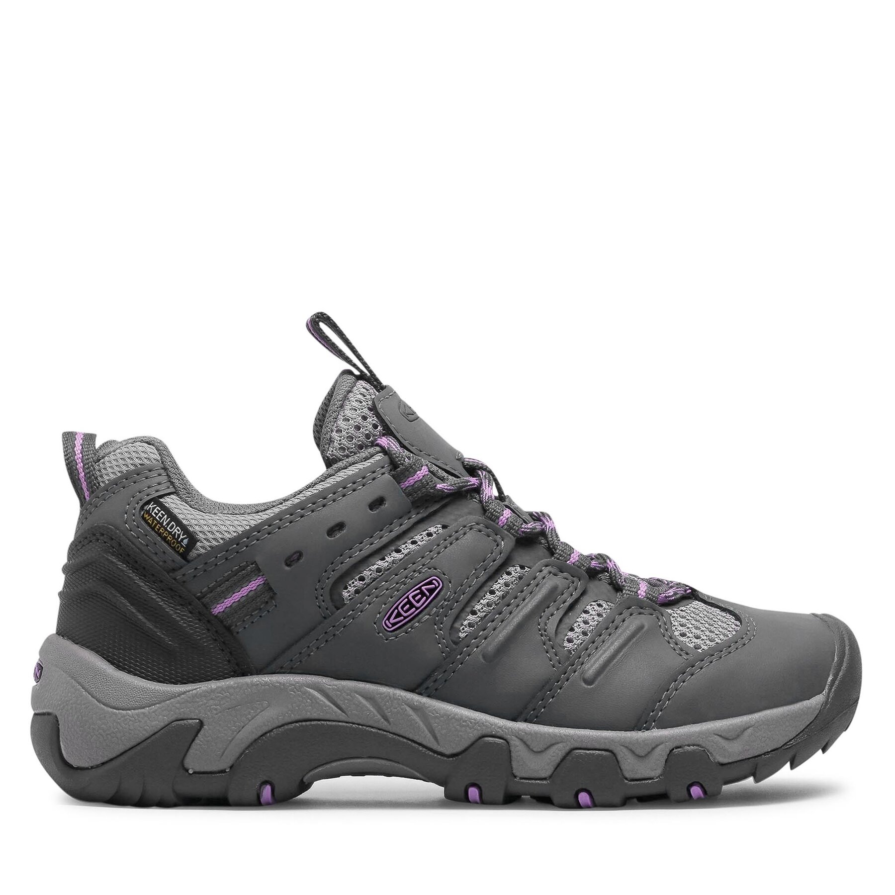 Trekkingschuhe Keen Koven Wp W 1025157 Steel Grey/African Violet von Keen