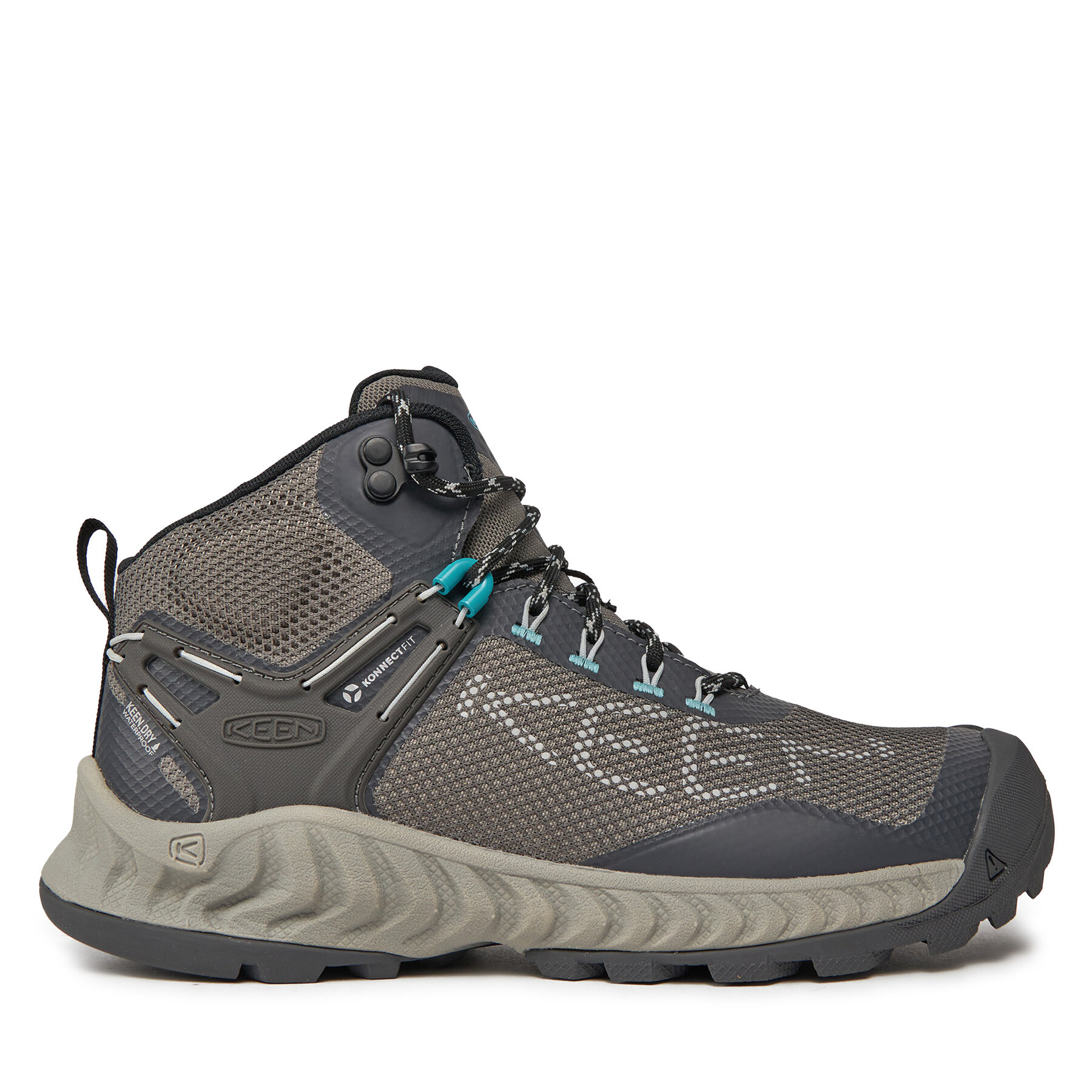 Trekkingschuhe Keen Nxis Evo Mid Wp 1027197 Grau von Keen