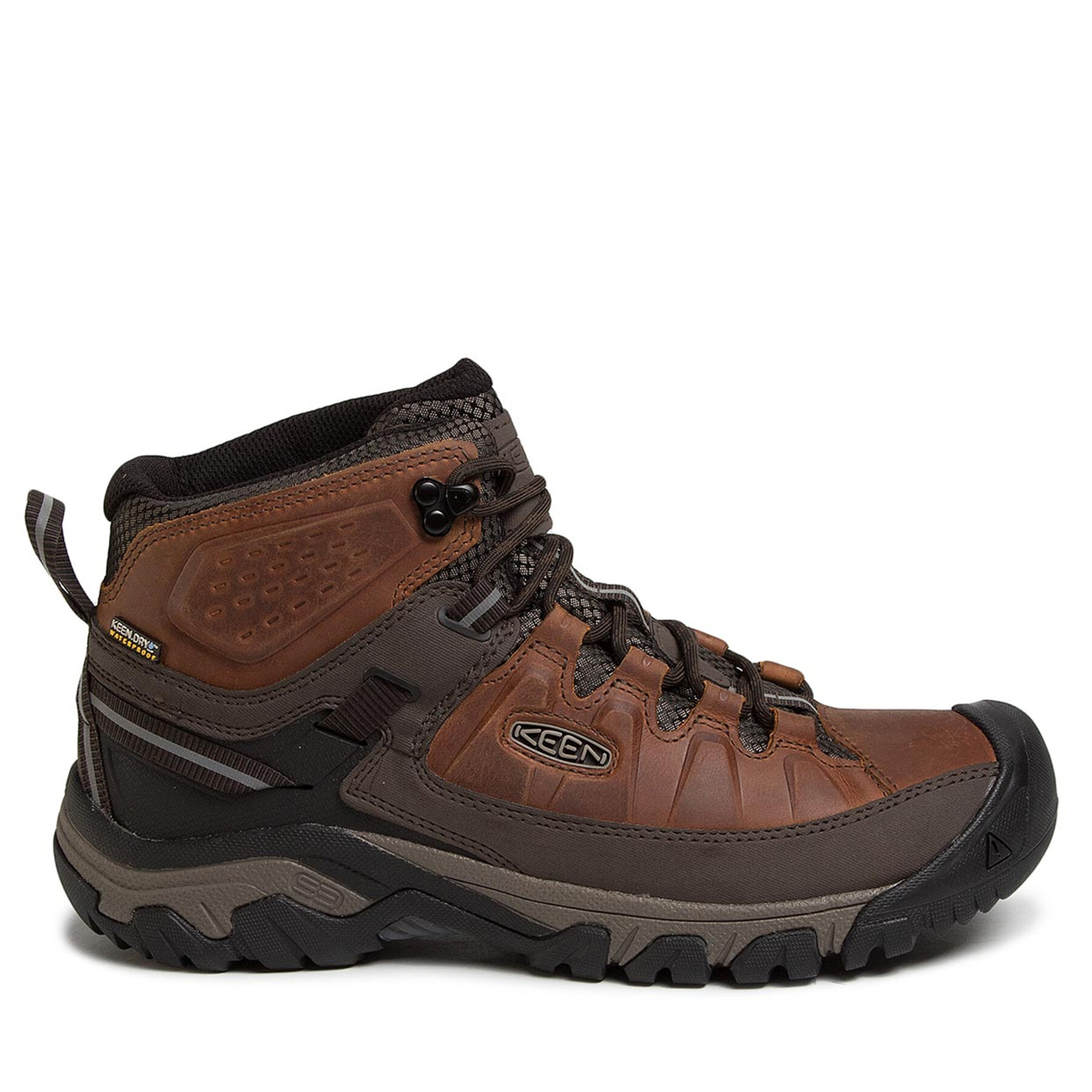 Trekkingschuhe Keen Targhee III Mid Wp 1023030 Chestnut/Mulch von Keen