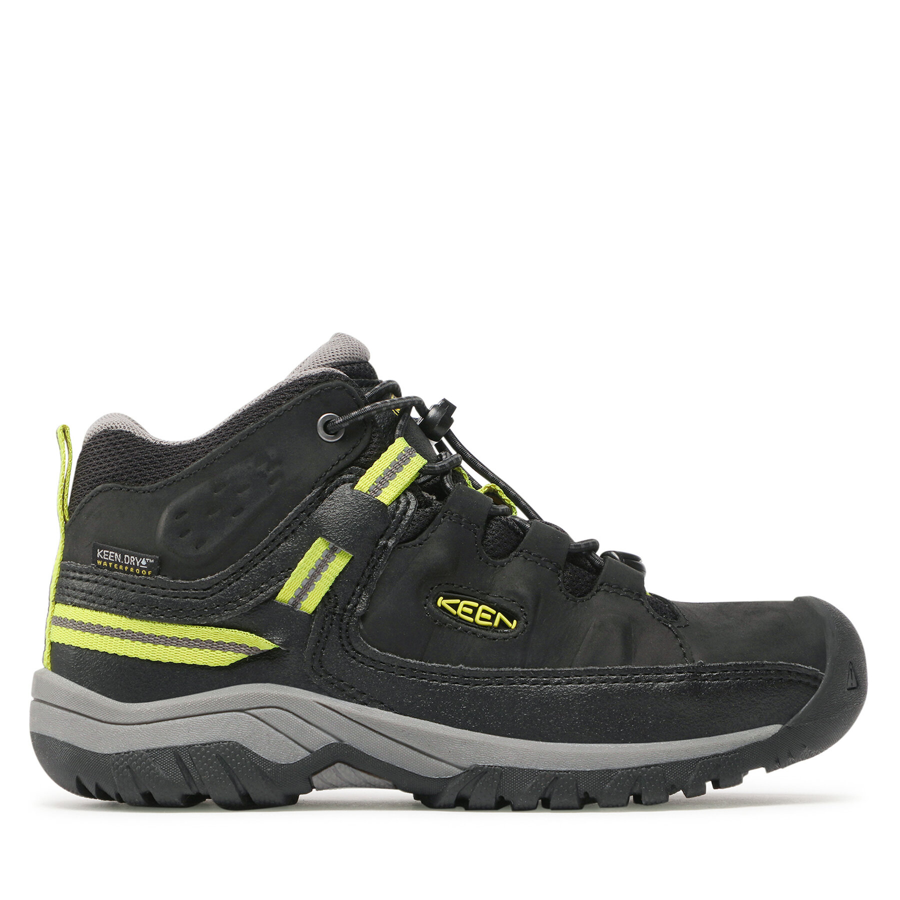 Trekkingschuhe Keen Targhee Mid Wp 1026300 Black/Steel Grey von Keen