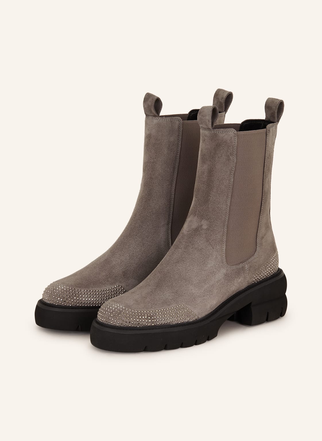 Kennel & Schmenger Chelsea-Boots Proof Mit Schmucksteinen grau von Kennel & Schmenger