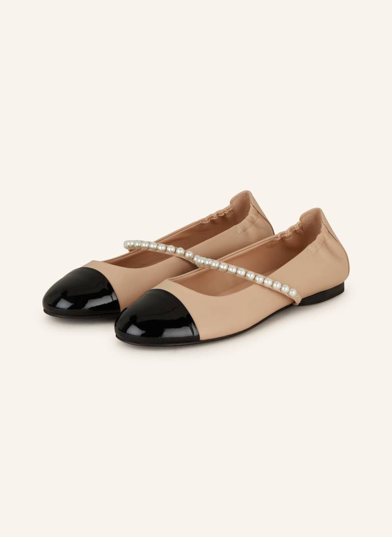 Kennel & Schmenger Mary-Jane-Ballerinas Billy Mit Perlen beige von Kennel & Schmenger