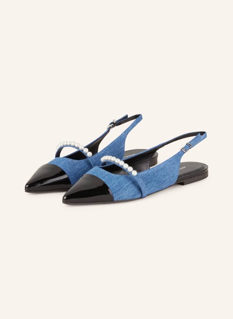 Kennel & Schmenger Sling-Ballerinas Greta blau von Kennel & Schmenger