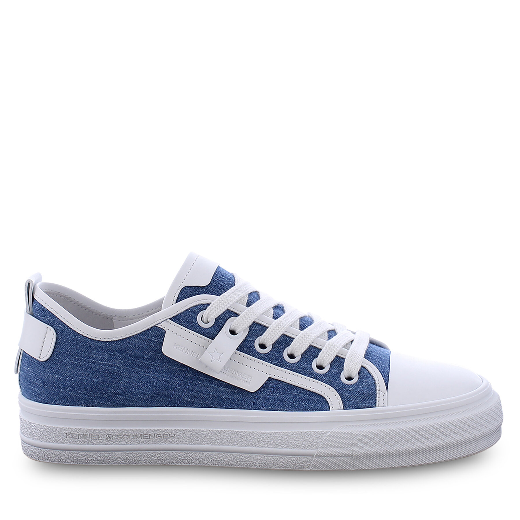 Sneakers aus Stoff Kennel & Schmenger Gang 31-24500.638 Bian/Blue Sw von Kennel & Schmenger