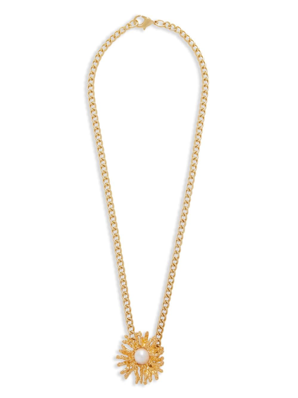 Kenneth Jay Lane coral-reef necklace - Gold von Kenneth Jay Lane