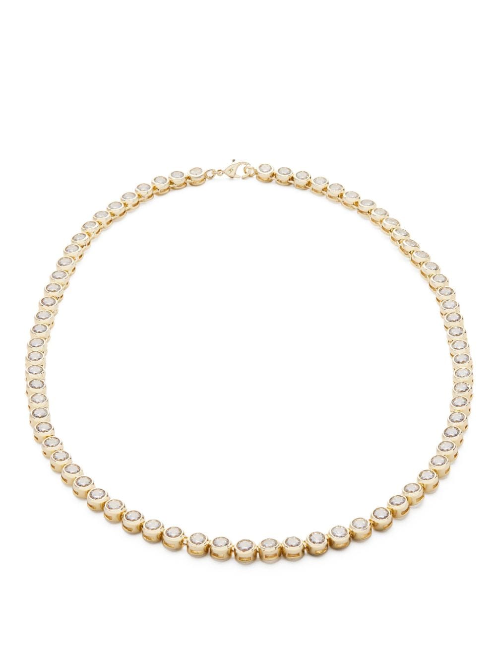 Kenneth Jay Lane crystal-embellished polished necklace - Gold von Kenneth Jay Lane