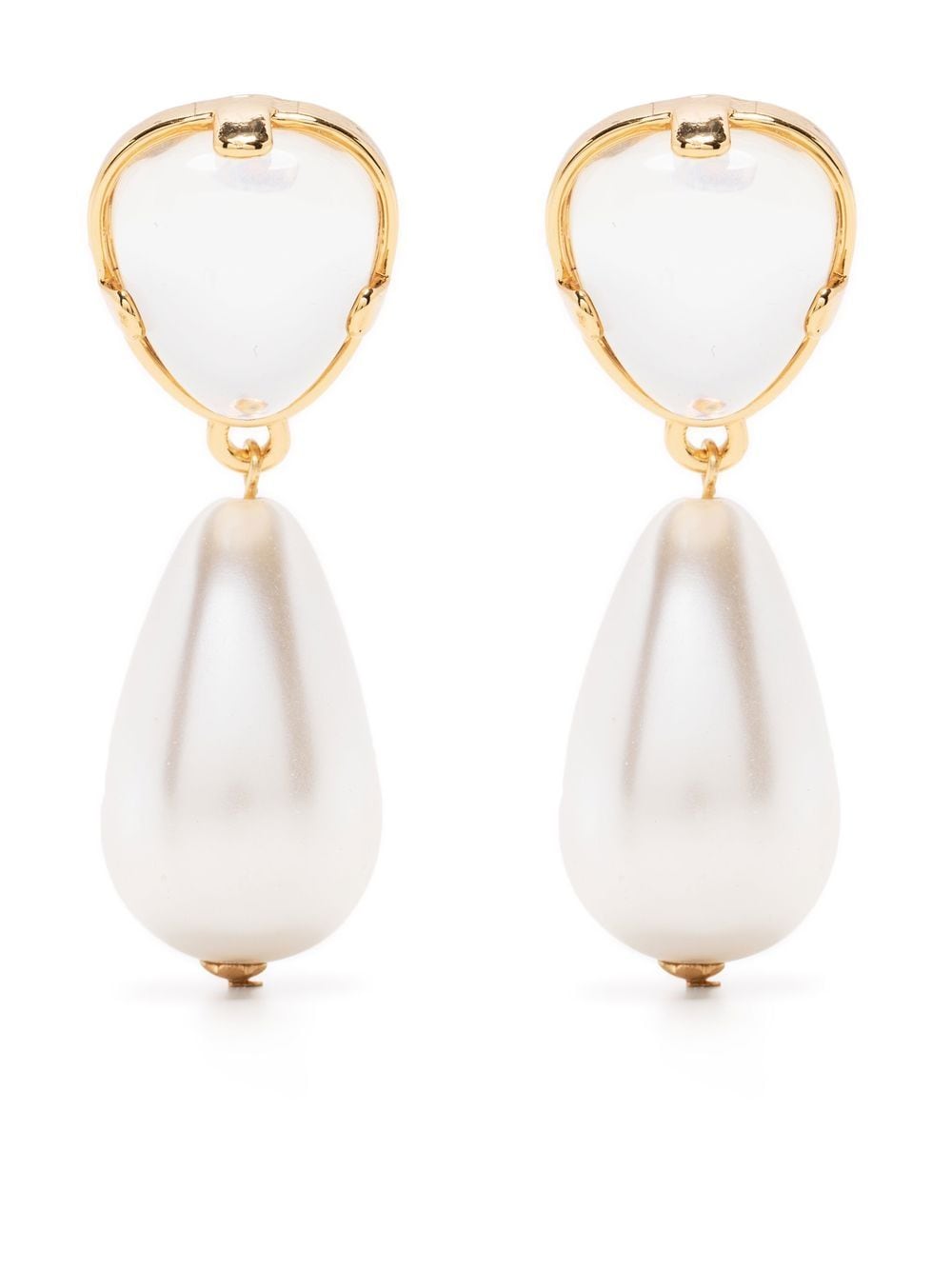 Kenneth Jay Lane gold-plated faux pearl earrings von Kenneth Jay Lane