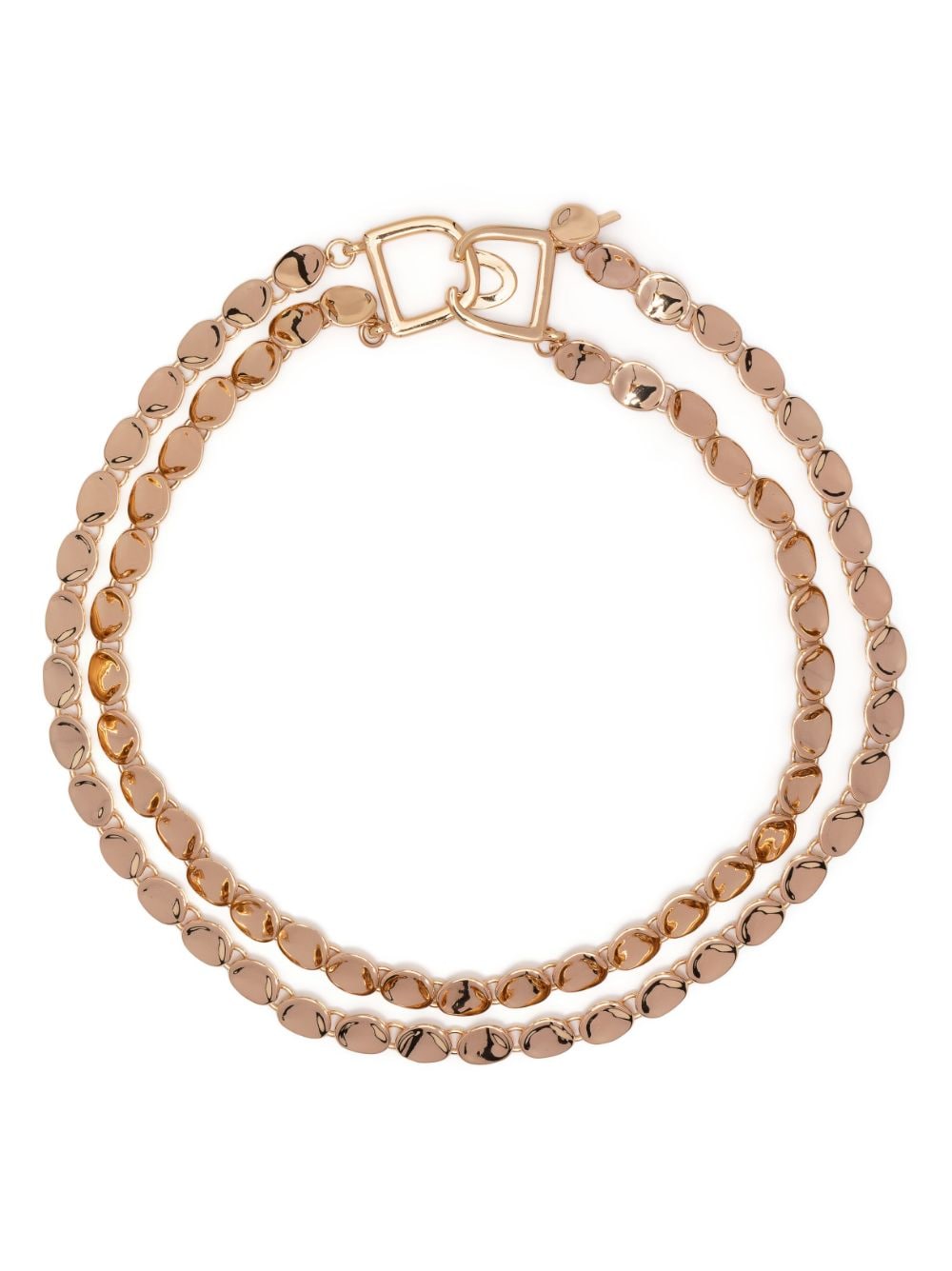 Kenneth Jay Lane layered disc necklace - Gold von Kenneth Jay Lane