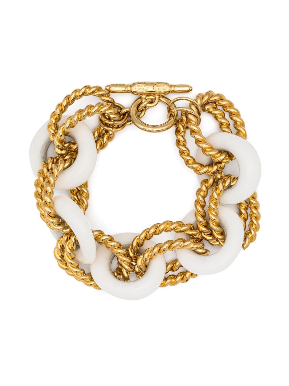 Kenneth Jay Lane pre-owned chain bracelet - Gold von Kenneth Jay Lane