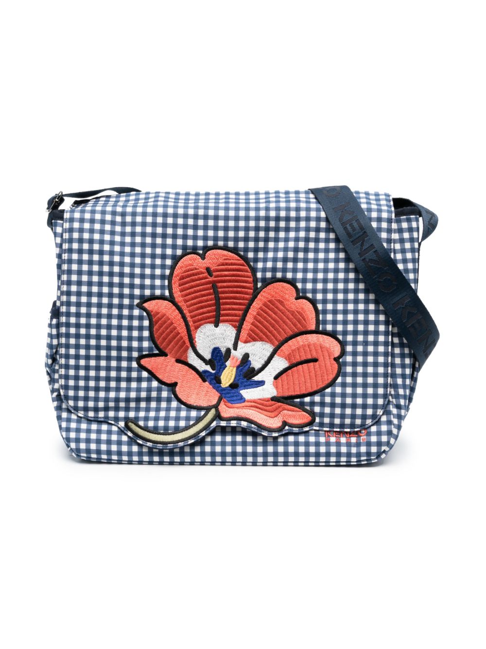 Kenzo Kids Boke Flower changing bag - Blue von Kenzo Kids