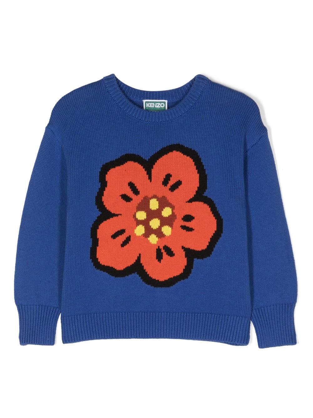 Kenzo Kids Boke Flower print jumper - Blue von Kenzo Kids