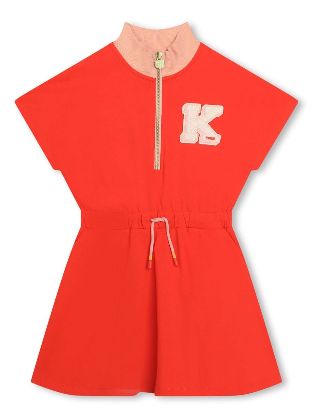 Kenzo Kids Kenzo Club half-zip dress - Red von Kenzo Kids