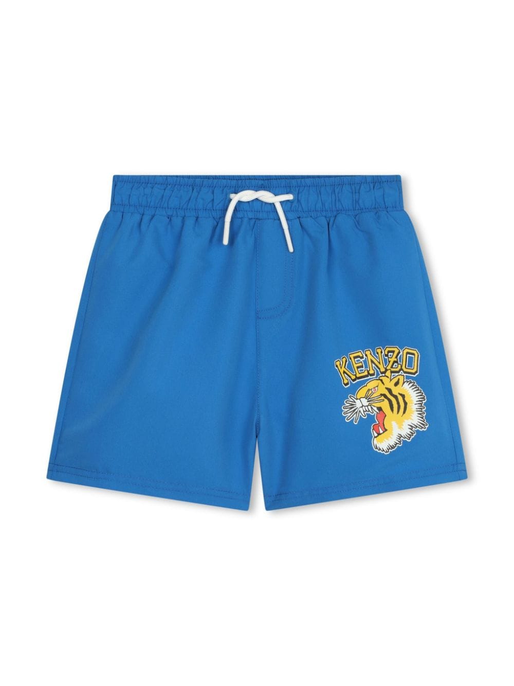 Kenzo Kids Tiger graphic-print swim shorts - Blue von Kenzo Kids