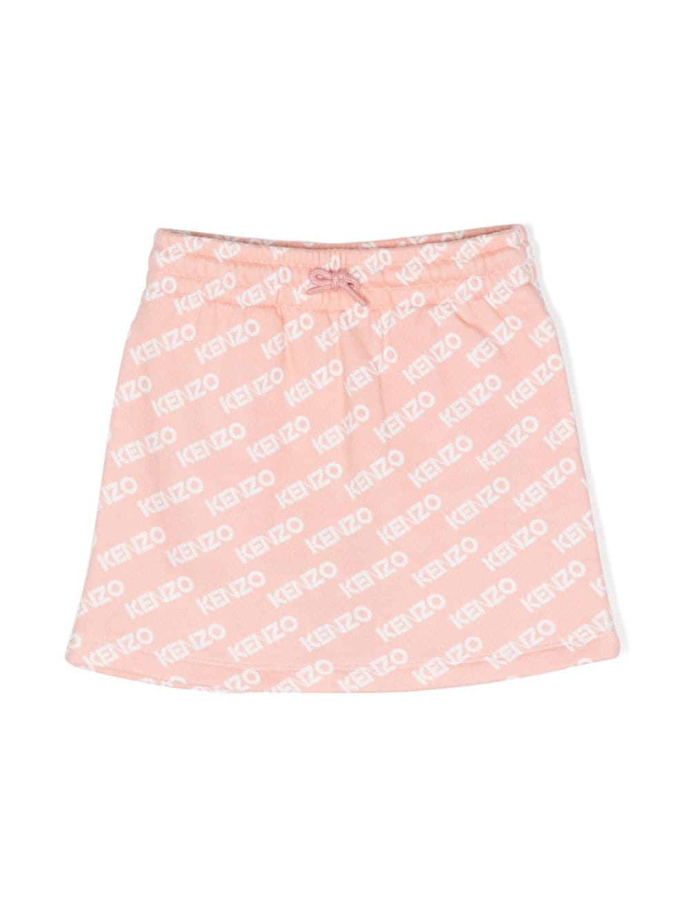 Kenzo Kids Tod logo-motif cotton skirt - Pink von Kenzo Kids