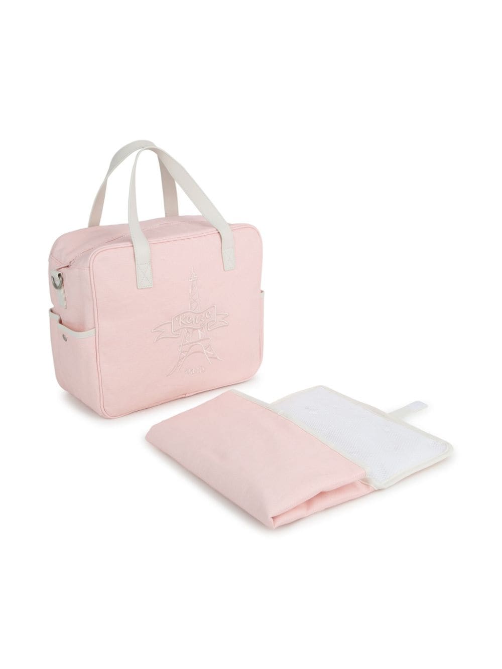 Kenzo Kids logo-embroidered changing bag - Pink von Kenzo Kids