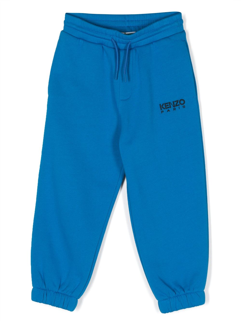 Kenzo Kids logo-embroidered drawstring track pants - Blue von Kenzo Kids