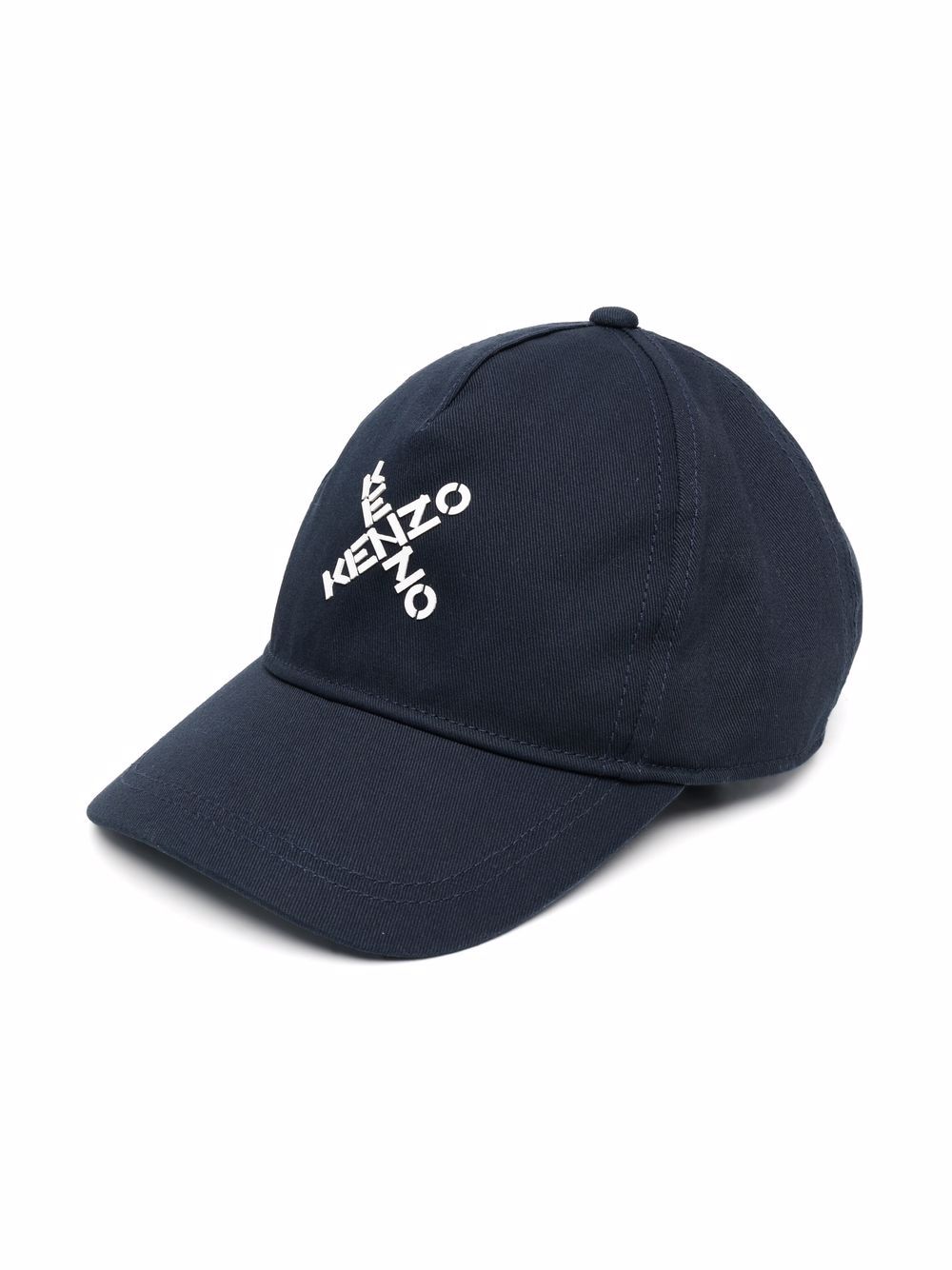 Kenzo Kids logo-print baseball cap - Blue von Kenzo Kids