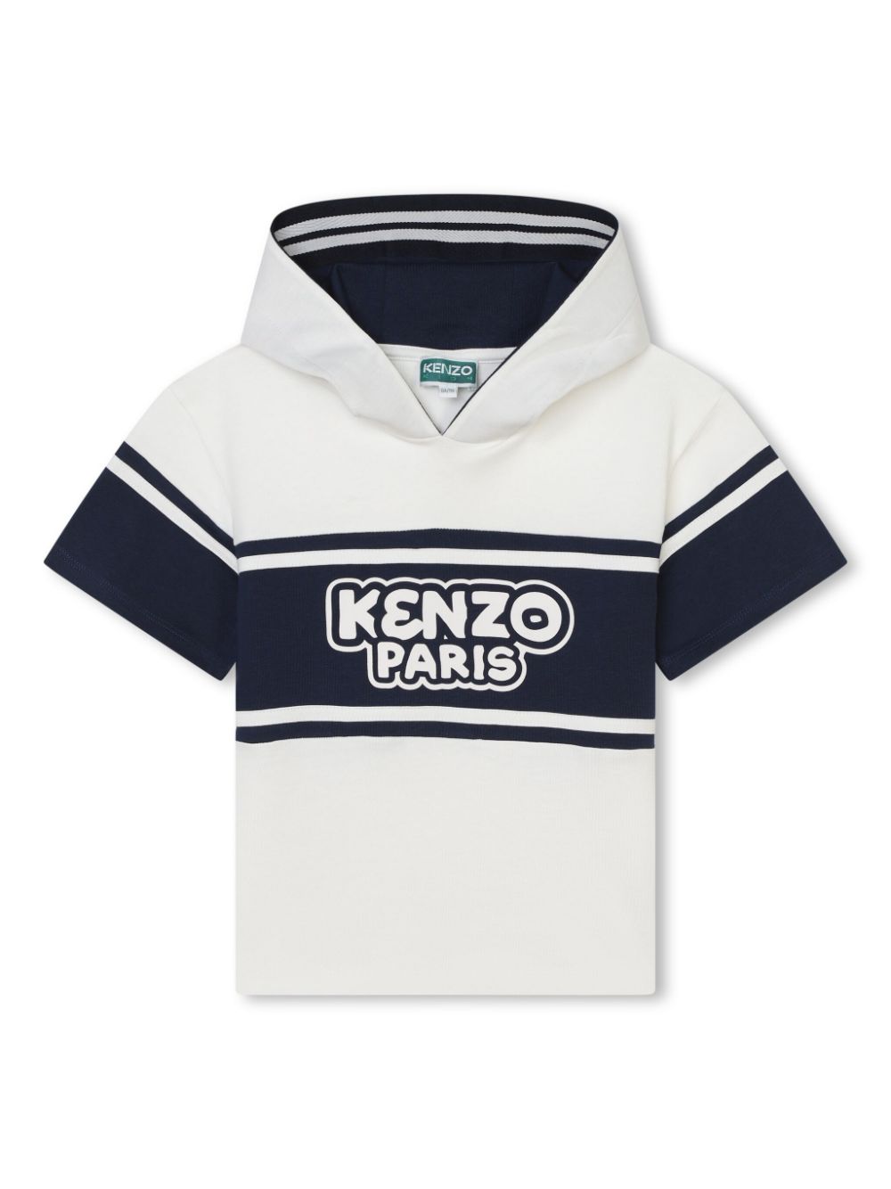 Kenzo Kids logo-print hooded T-shirt - White von Kenzo Kids