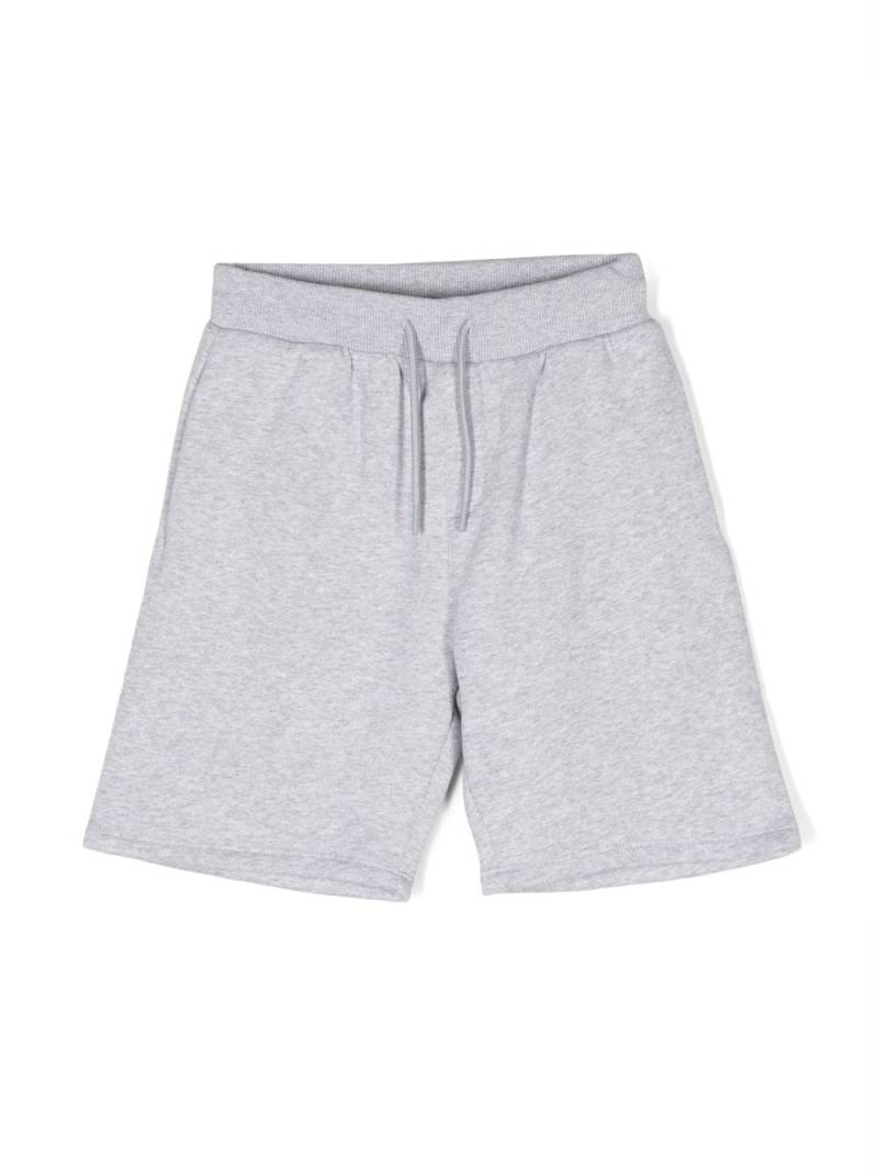 Kenzo Kids logo-print knee-length shorts - Grey von Kenzo Kids