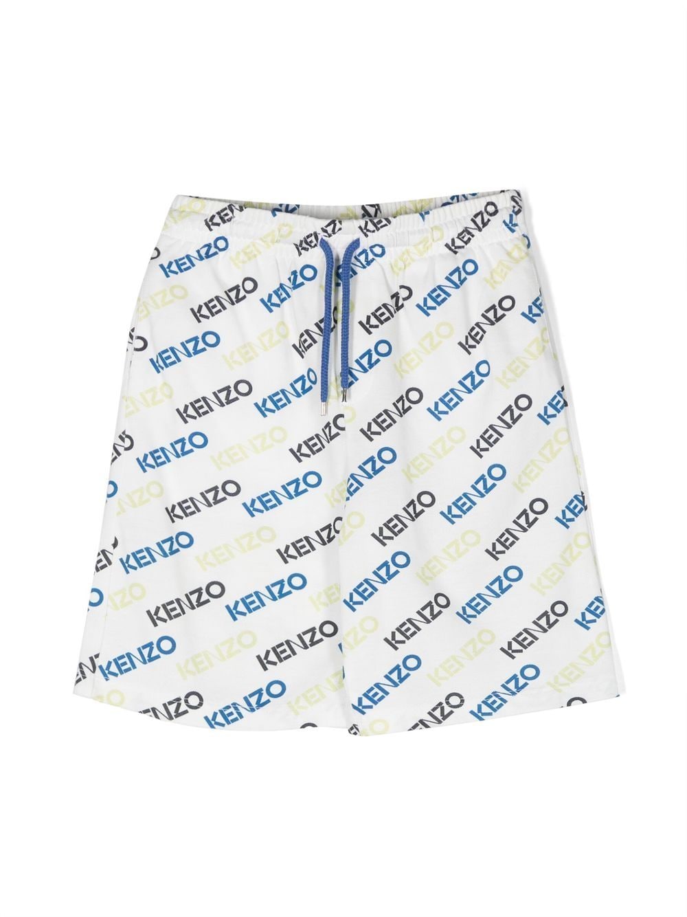 Kenzo Kids logo-print shorts - White von Kenzo Kids