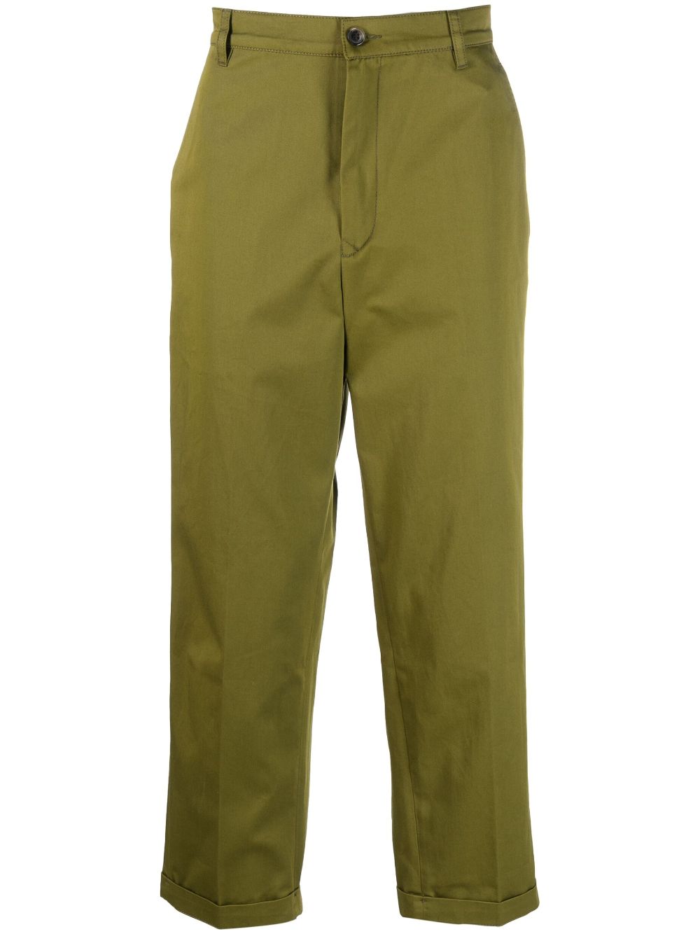 Kenzo straight-leg tailored trousers - Green von Kenzo