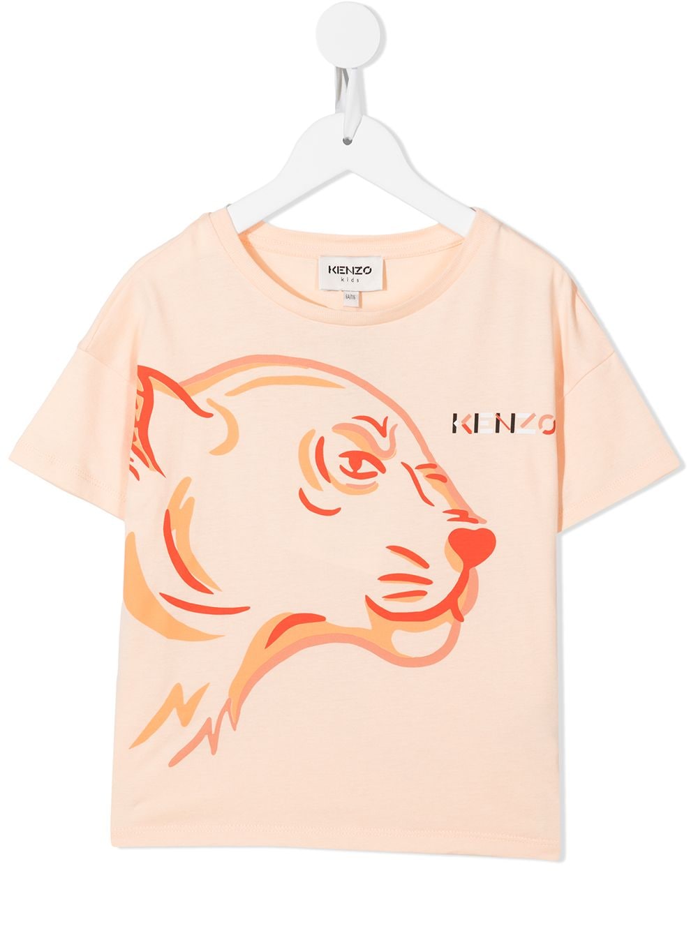 Kenzo Kids tiger-print short-sleeved T-shirt - Orange von Kenzo Kids