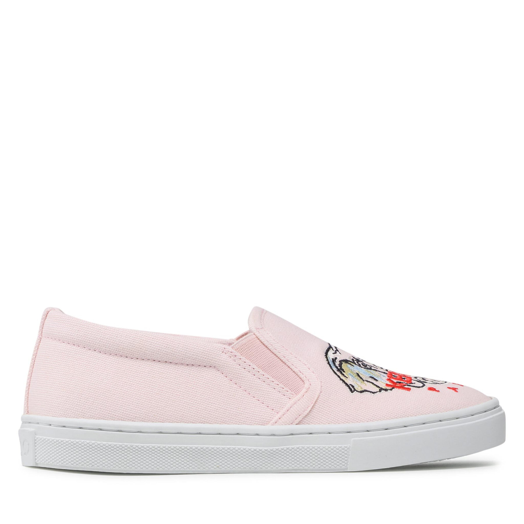 Sneakers aus Stoff Kenzo Kids K59041 Pale Pink 454 von Kenzo Kids