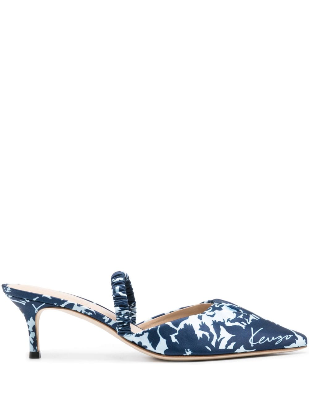 Kenzo 55mm Mio mules - Blue von Kenzo