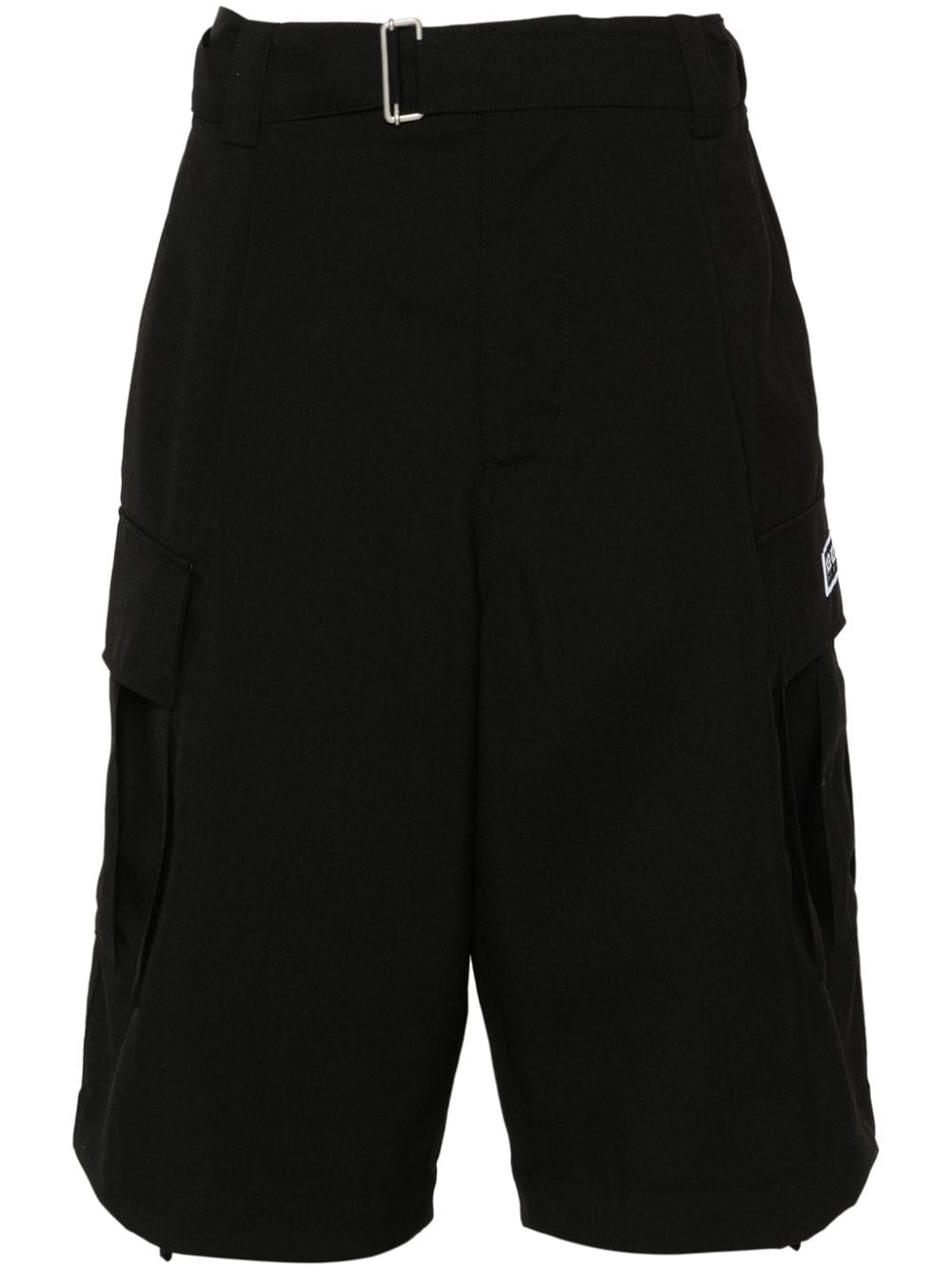 Kenzo Army logo-patch cargo shorts - Black von Kenzo