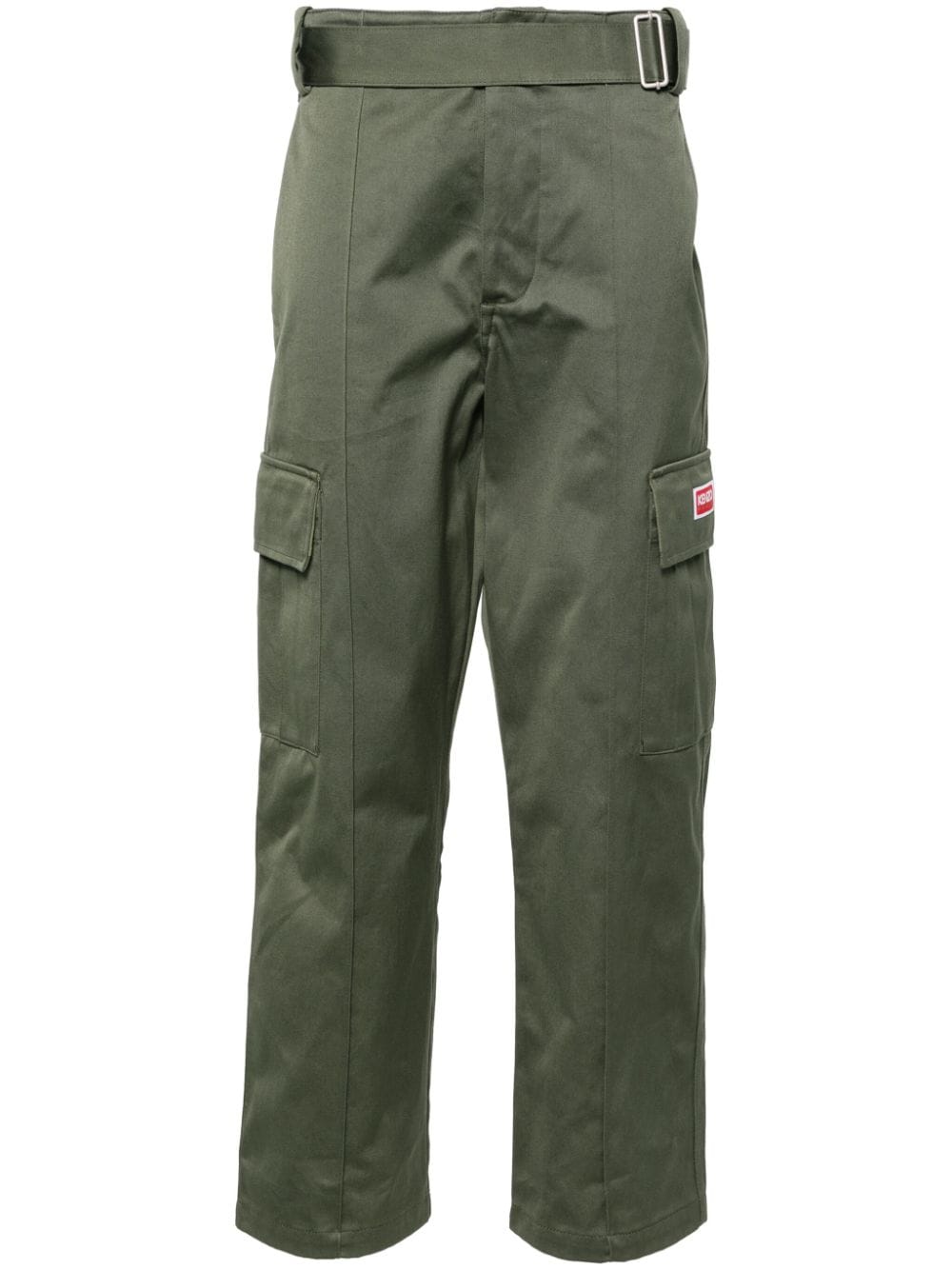 Kenzo Army mid-rise cargo trousers - Green von Kenzo
