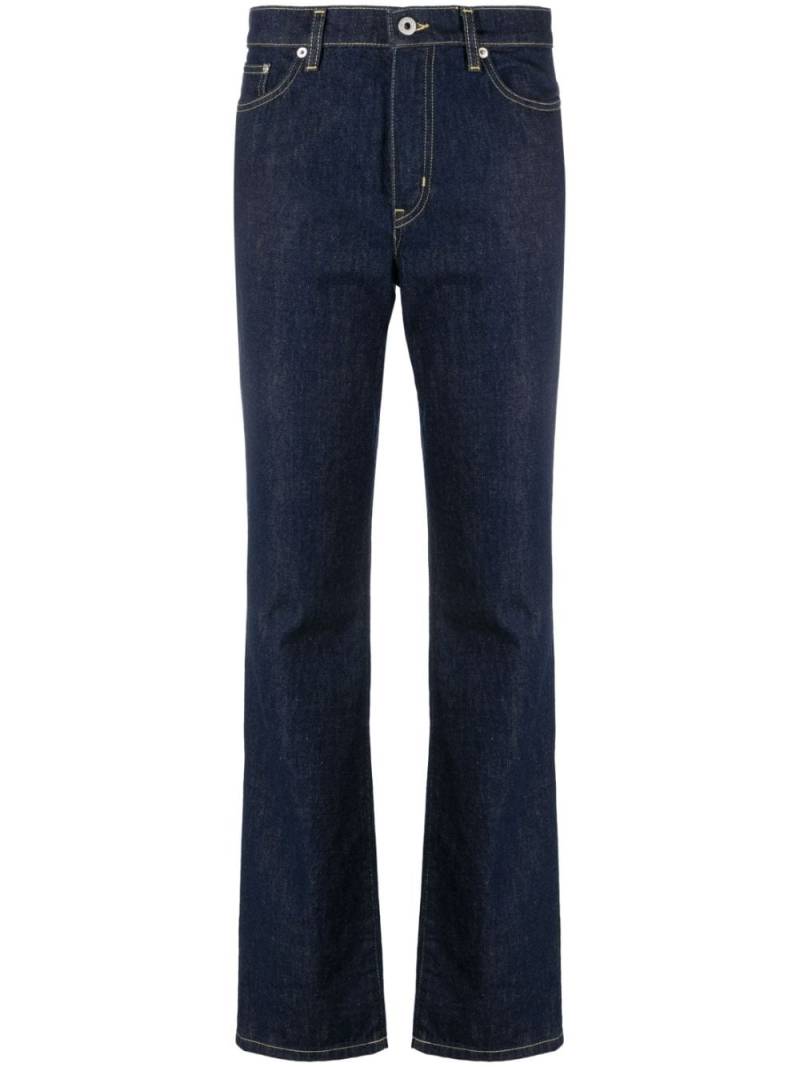 Kenzo Asagao straight-leg jeans - Blue von Kenzo