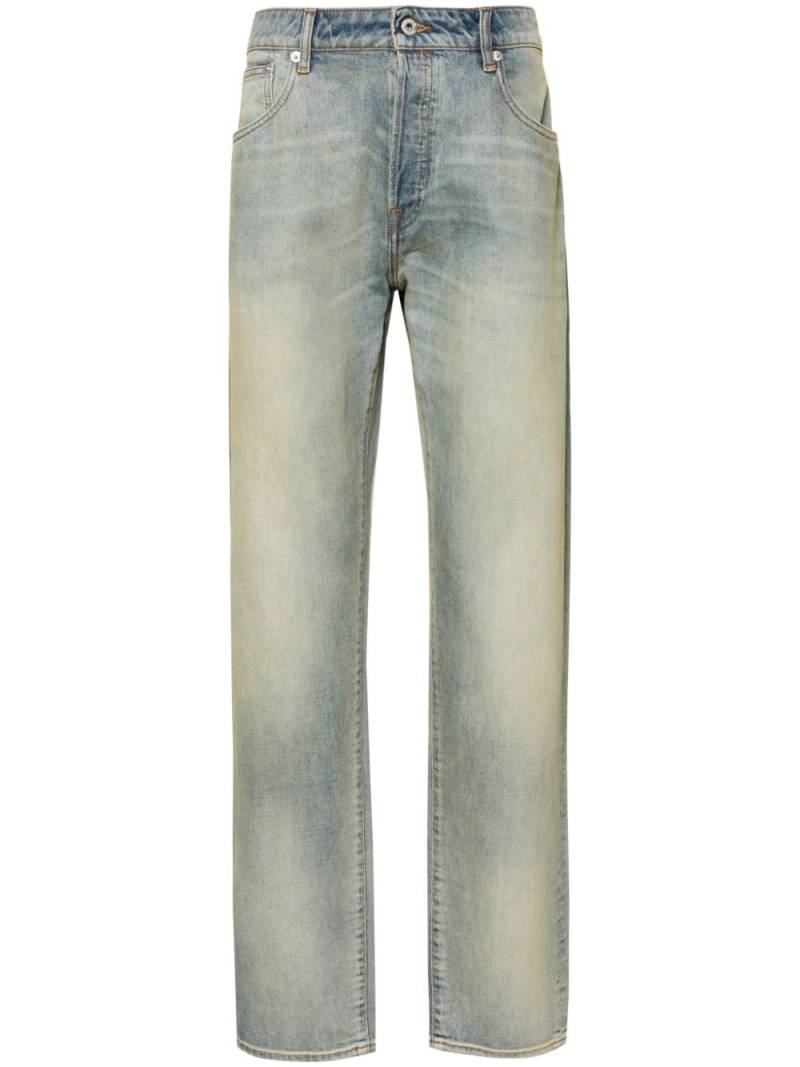 Kenzo Bara mid-rise slim-fit jeans - Blue von Kenzo