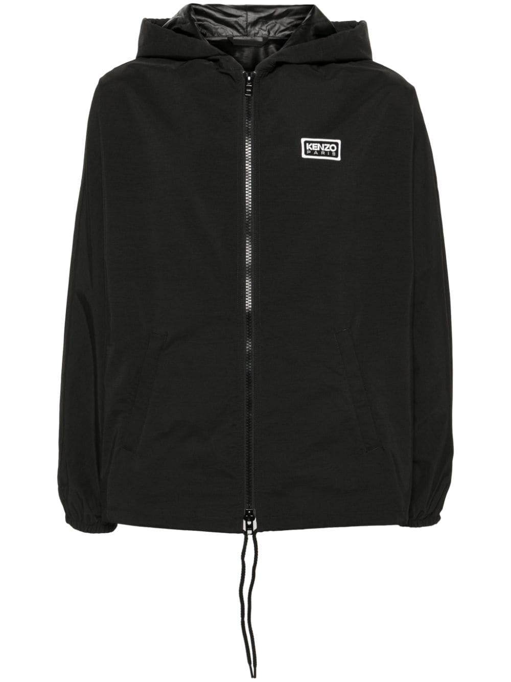 Kenzo Bicolor Kenzo Paris hooded jacket - Black von Kenzo