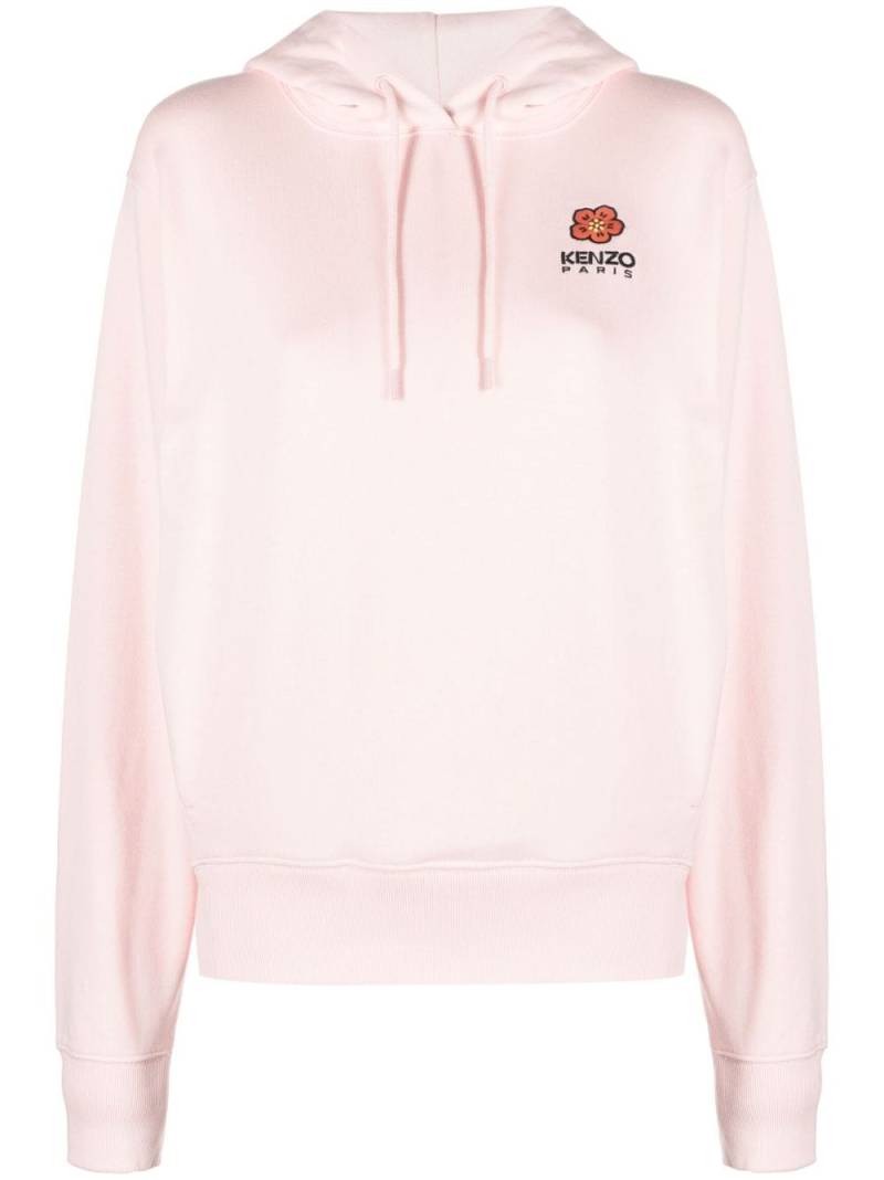 Kenzo Boke Flower cotton-fleece hoodie - Pink von Kenzo